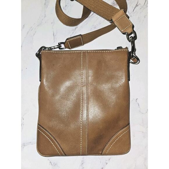 Coach vintage swingpack crossbody - Gem Vintage COACH Crossbody Swingpack Saddle Brown Leather 7x8.5